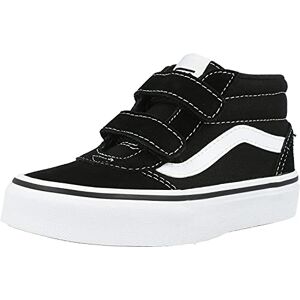 Vans Unisex Kids Yt Ward Mid V Sneaker, Suede Canvas Black White, 2.5 UK Child Vans Unisex Kids Yt Ward Mid V Sneaker, Suede Canvas Black White, 2.5 UK Child
