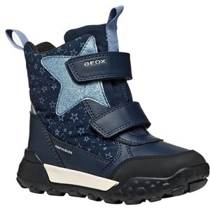 Geox J TREKKYUP Girl B AB Snow Boot, Navy/LT AVIO, 5 UK Child Geox J TREKKYUP Girl B AB Snow Boot, Navy/LT AVIO, 5 UK Child