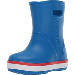 Crocs Crocband Rain Boot Kids, Unisex Kids’ Wellington Boots, Blue (Bright Cobalt/Flame 4kd), 6 (22/23 EU))) Crocs Crocband Rain Boot Kids, Unisex Kids’ Wellington Boots, Blue (Bright Cobalt/Flame 4kd), 6 (22/23 EU)))