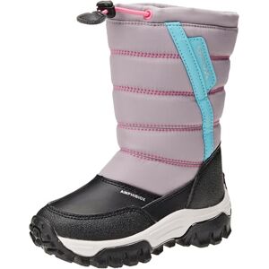 Geox J Himalaya Girl B Ab Ankle Boot, Grey Pink, 7.5 UK Geox J Himalaya Girl B Ab Ankle Boot, Grey Pink, 7.5 UK