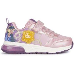 Geox Girls' J Spaceclub Girl A Trainers, Pink Lt Prune, 24 EU Geox Girls' J Spaceclub Girl A Trainers, Pink Lt Prune, 24 EU