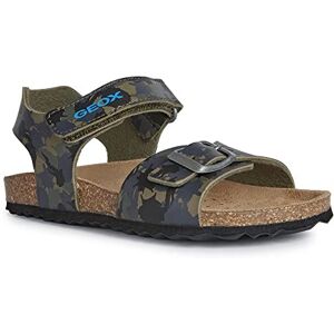 Geox Boys J Ghita Boy B Sandals, Camouflage Green, 9 UK Child Geox Boys J Ghita Boy B Sandals, Camouflage Green, 9 UK Child