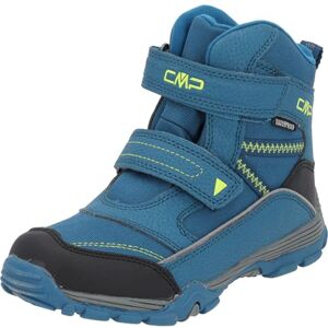 CMP Kids Pyry Wp-38q4514-j Snow Boot, Petrol Yellow Fluo, 13.5 UK Child CMP Kids Pyry Wp-38q4514-j Snow Boot, Petrol Yellow Fluo, 13.5 UK Child