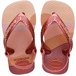 Havaianas Unisex Baby Mini Me Sandal, Pink, 3 UK Child Havaianas Unisex Baby Mini Me Sandal, Pink, 3 UK Child