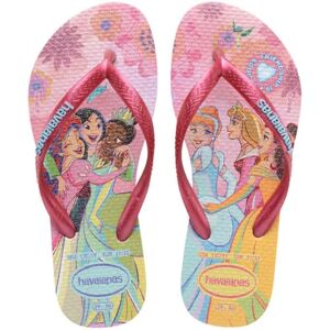 Havaianas Kids Slim Princess, Pink Glow, 7 UK child Havaianas Kids Slim Princess, Pink Glow, 7 UK child