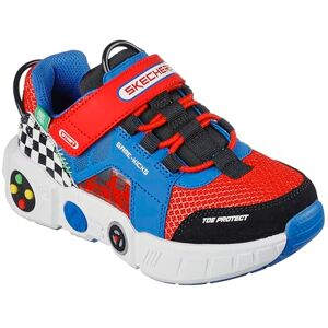 Skechers Boys 402260l Blmt Sneaker, Blue Synthetic Red Textile Multi Trim, 12 UK Skechers Boys 402260l Blmt Sneaker, Blue Synthetic Red Textile Multi Trim, 12 UK