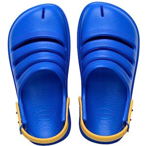 Havaianas Kids Clog, Star Blue/Yellow Gold, 9C Havaianas Kids Clog, Star Blue/Yellow Gold, 9C
