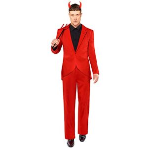 amscan 9917900 Adults Devil Suit Costume Fancy Dress Costume (Chest size: 40") amscan 9917900 Adults Devil Suit Costume Fancy Dress Costume (Chest size: 40")