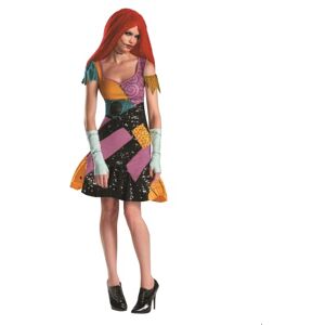 Disney 59328B Tim Burtons the Nightmare Before Christmas Sally Glam Adult Costume Sized, Yellow/Black/Purple, XL (18-20) Disney 59328B Tim Burtons the Nightmare Before Christmas Sally Glam Adult Costume Sized, Yellow/Black/Purple, XL (18-20)
