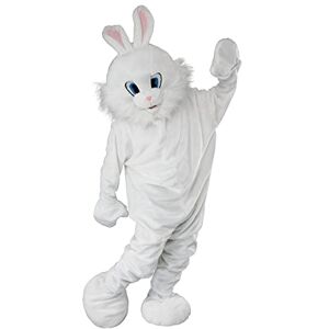 Rubies Charming White Jumbo Bunny Mascot Costume Set for Adults Perfect for Birthday Parties, Events, Theater, Easter, Parades, & More Halloween Halloween Rubies Charming White Jumbo Bunny Mascot Costume Set for Adults Perfect for Birthday Parties, Events, Theater, Easter, Parades, & More Halloween Halloween