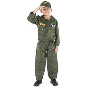 Dress Up America Children's Air Force Pilot Costume Pretend Play Costumes Role-Play and Dress-Up Sets for Kids Dress Up America Children's Air Force Pilot Costume Pretend Play Costumes Role-Play and Dress-Up Sets for Kids