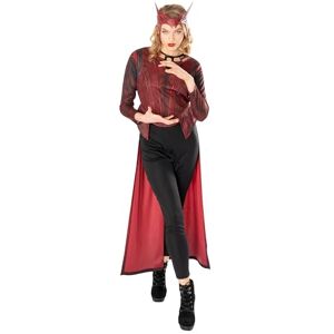 Rubies Rubie's Official Marvel Dr Strange in the Multiverse of Madness Scarlett Witch Deluxe Ladies Costume, Adult Fancy Dress Small Halloween Halloween Rubies Rubie's Official Marvel Dr Strange in the Multiverse of Madness Scarlett Witch Deluxe Ladies Costume, Adult Fancy Dress Small Halloween Halloween