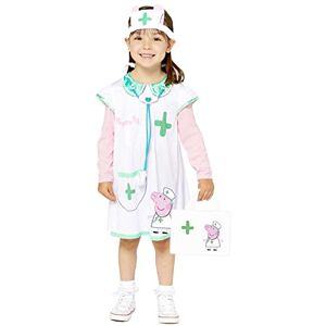 amscan 9910175 Toddler Peppa Pig Nurse Fancy Dress Costume Age: 2-3 Years amscan 9910175 Toddler Peppa Pig Nurse Fancy Dress Costume Age: 2-3 Years