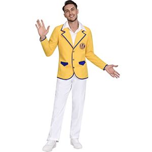 Amscan Yellow Camp Counselor Costume - M Unisex Party Outfit Amscan Yellow Camp Counselor Costume - M Unisex Party Outfit