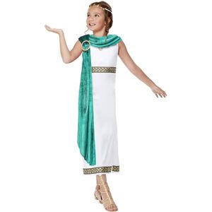 Smiffys Deluxe Girls Roman Empire Costume Toga & Headband, Girls Fancy Dress, Ancient Greek Dress Up Costumes Smiffys Deluxe Girls Roman Empire Costume Toga & Headband, Girls Fancy Dress, Ancient Greek Dress Up Costumes