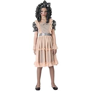 ATOSA -65853 Women's Porcelain Doll Costume, 65853, White, 5-6 Years ATOSA -65853 Women's Porcelain Doll Costume, 65853, White, 5-6 Years