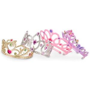 Melissa & Doug Kids Princess Tiara 4 piece set Costume Role Play Toys Fancy Dress for Kids & Toddlers Dressing Up for Girls or Boys Pretend Play Gifts Age 3-6 Melissa & Doug Kids Princess Tiara 4 piece set Costume Role Play Toys Fancy Dress for Kids & Toddlers Dressing Up for Girls or Boys Pretend Play Gifts Age 3-6