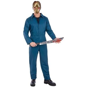 Smiffys Adults Unisex Navy Boiler Suit Costume All in One Jumpsuit Halloween Fancy Dress Outfit for Men and Women, Large Smiffys Adults Unisex Navy Boiler Suit Costume All in One Jumpsuit Halloween Fancy Dress Outfit for Men and Women, Large