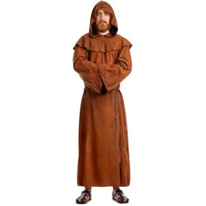 Boland 84475 Mönch (XL) Adult Monk Wimbish Costume, Multicoloured Boland 84475 Mönch (XL) Adult Monk Wimbish Costume, Multicoloured