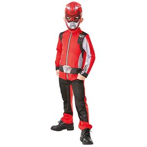 Rubies Official Power Rangers, Beast Morphers Costume Red Ranger Classic Childs Costume Small, 3-4 years Rubies Official Power Rangers, Beast Morphers Costume Red Ranger Classic Childs Costume Small, 3-4 years