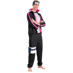 Chaks Boruto Uzumaki Costume for Men, Official Boruto Outfit, 5 Piece Anime Set for Carnival, Cosplay and Comic Con Chaks Boruto Uzumaki Costume for Men, Official Boruto Outfit, 5 Piece Anime Set for Carnival, Cosplay and Comic Con