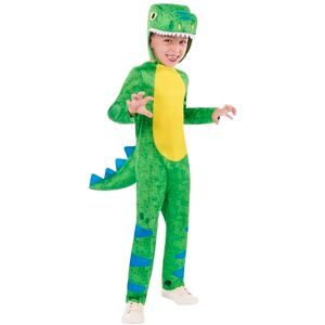 Rubies Official Friendly Dinosaur Costume, Childrens Fancy Dress, Size Age 7-8 Halloween Rubies Official Friendly Dinosaur Costume, Childrens Fancy Dress, Size Age 7-8 Halloween