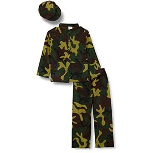 Ciao 27156.9-11 Hello Military Costume Child (Size 9-11 Years), Camouflage, Unisex Ciao 27156.9-11 Hello Military Costume Child (Size 9-11 Years), Camouflage, Unisex
