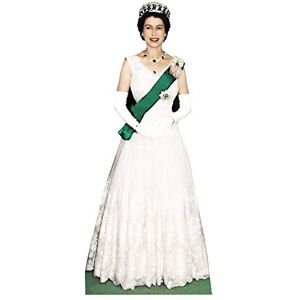 STAR CUTOUTS Cut Out of Queen Elizabeth II 1956 STAR CUTOUTS Cut Out of Queen Elizabeth II 1956