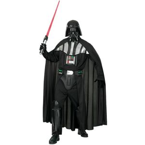 Rubies Official Disney Star Wars Darth Vader Adult's Deluxe Costume, Size X-Large,Black Halloween Rubies Official Disney Star Wars Darth Vader Adult's Deluxe Costume, Size X-Large,Black Halloween