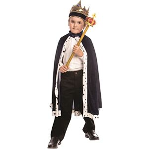 Dress Up America Navy King Crown and Robe King Costume for Kids Beautiful Dress-Up Set for Role Play Dress Up America Navy King Crown and Robe King Costume for Kids Beautiful Dress-Up Set for Role Play