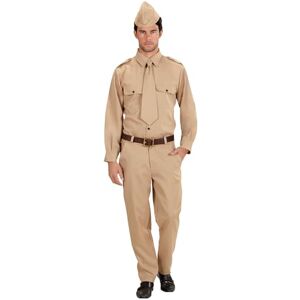 W WIDMANN MILANO Party Fashion WW2 Soldier Costume Large for Military Army War Fancy Dress W WIDMANN MILANO Party Fashion WW2 Soldier Costume Large for Military Army War Fancy Dress