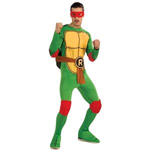 Rubies I-887250XL Teenage Mutant Ninja Turtles Adult Raphael and Accessories Costume, Cartoon, Green, X-Large Rubies I-887250XL Teenage Mutant Ninja Turtles Adult Raphael and Accessories Costume, Cartoon, Green, X-Large