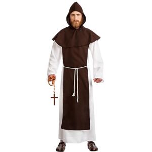 Boland 83933 monk Adult Father John Costume, Solid, Multicoloured, M-L Boland 83933 monk Adult Father John Costume, Solid, Multicoloured, M-L