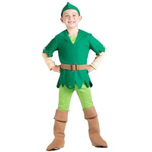 Ciao Peter Pan Costume for Kids: Complete Outfit with Hat Perfect for Dress-Up, Parties & School Events! Ideal Peter Pan Themed Gift Size 5-7 years Ciao Peter Pan Costume for Kids: Complete Outfit with Hat Perfect for Dress-Up, Parties & School Events! Ideal Peter Pan Themed Gift Size 5-7 years