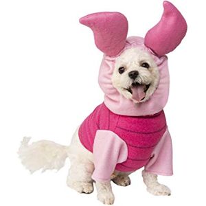 Rubies Rubie's unisex adult Disney: Winnie the Pooh Pet Costume, Piglet Party Goods, Piglet, S Neck 12 Girth 17 Back 11 US Rubies Rubie's unisex adult Disney: Winnie the Pooh Pet Costume, Piglet Party Goods, Piglet, S Neck 12 Girth 17 Back 11 US