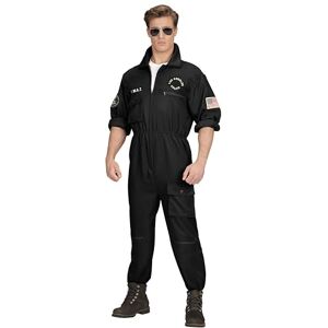 W WIDMANN MILANO Party Fashion Widmann S.W.A.T. Costume for Men Swat Jumpsuit in Black Fancy Dress Group Costume Carnival XL W WIDMANN MILANO Party Fashion Widmann S.W.A.T. Costume for Men Swat Jumpsuit in Black Fancy Dress Group Costume Carnival XL