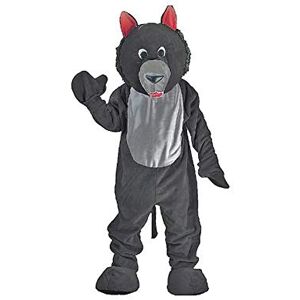 Dress Up America Black Wolf Mascot Costume Set Adult (one size fits most) Dress Up America Black Wolf Mascot Costume Set Adult (one size fits most)