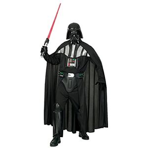 Rubies Official Disney Star Wars Darth Vader Adult's Deluxe Costume, Size X-Large,Black Halloween Rubies Official Disney Star Wars Darth Vader Adult's Deluxe Costume, Size X-Large,Black Halloween