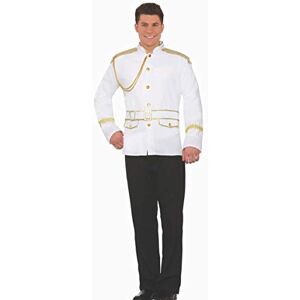 FORUM Bristol Novelty 78158 Prince Charming Jacket, Chest Size 42-44-Inch,White Halloween Halloween FORUM Bristol Novelty 78158 Prince Charming Jacket, Chest Size 42-44-Inch,White Halloween Halloween