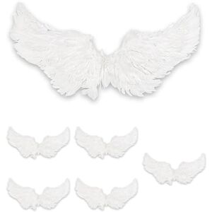 Boland 07469 Led Flügel 6 Stück Wings, White, 80 x 37 cm Boland 07469 Led Flügel 6 Stück Wings, White, 80 x 37 cm
