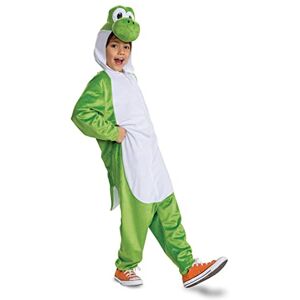 Disguise 146389G-15L Yoshi Hooded Jumpsuit Fancy Dress Costume, Unisex Children, 10-12Y Disguise 146389G-15L Yoshi Hooded Jumpsuit Fancy Dress Costume, Unisex Children, 10-12Y