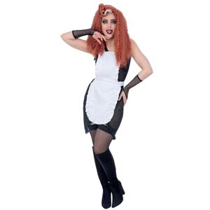 Smiffys Rocky Horror Show Magenta Costume Dress, Apron & Glovettes, Officially Licensed Rocky Horror Picture Show Fancy Dress, Adult Dress Up Costumes Halloween Smiffys Rocky Horror Show Magenta Costume Dress, Apron & Glovettes, Officially Licensed Rocky Horror Picture Show Fancy Dress, Adult Dress Up Costumes Halloween