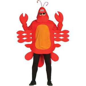 FIESTAS GUIRCA Red Lobster Fancy Dress Men or Women Comedy Costume Fancy Dress Men & Women Size S 36-38 FIESTAS GUIRCA Red Lobster Fancy Dress Men or Women Comedy Costume Fancy Dress Men & Women Size S 36-38