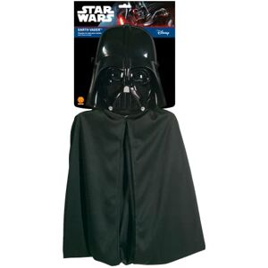 Rubies – Official Star Wars Adult Costume with Darth Vader Cape and Mask – Accessory Kit with Black Long Cape with Velcro Fastener and Hard PVC Mask – Officially Licensed Star Wars Rubies – Official Star Wars Adult Costume with Darth Vader Cape and Mask – Accessory Kit with Black Long Cape with Velcro Fastener and Hard PVC Mask – Officially Licensed Star Wars