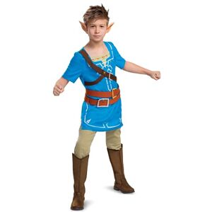 DISGUISE Official Legend of Zelda Link Costume Kids, Breath of the Wild Nintendo Fancy Dress Up Outfit for Children Boys M DISGUISE Official Legend of Zelda Link Costume Kids, Breath of the Wild Nintendo Fancy Dress Up Outfit for Children Boys M