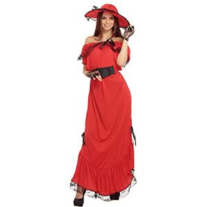 Rubies Women's Red Scarlet O'Hara Costume Set Perfect for Parties, World & Culture, World Book Day, Events, & More Halloween Halloween Rubies Women's Red Scarlet O'Hara Costume Set Perfect for Parties, World & Culture, World Book Day, Events, & More Halloween Halloween