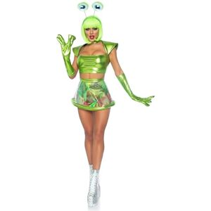 Leg Avenue 12603 87067 Carnival Costume, Theme Party, green, L (taglia italiana 44) Leg Avenue 12603 87067 Carnival Costume, Theme Party, green, L (taglia italiana 44)