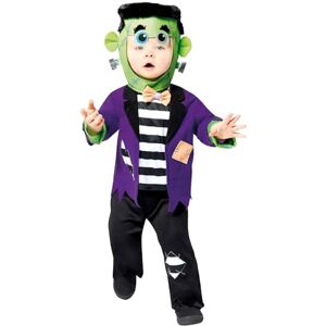 amscan 9914735 Child Toddler Baby Lil Frankie Fancy Dress Little Frankenstein Costume Halloween (6-12 Months) amscan 9914735 Child Toddler Baby Lil Frankie Fancy Dress Little Frankenstein Costume Halloween (6-12 Months)