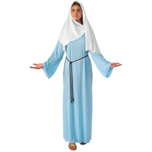 Rubies Blue & White Virgin Mary Costume Set for Adults Stunning Design, Perfect for Religious Events, Christmas, Nativity, Cosplay, & Drama Performances Halloween Halloween Rubies Blue & White Virgin Mary Costume Set for Adults Stunning Design, Perfect for Religious Events, Christmas, Nativity, Cosplay, & Drama Performances Halloween Halloween