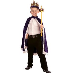 Dress Up America Purple King Crown and Robe King Costume for Kids Beautiful Dress-Up Set for Role Play Dress Up America Purple King Crown and Robe King Costume for Kids Beautiful Dress-Up Set for Role Play